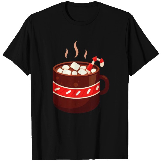 Cozy Hot Chocolate Mug Design T Shirts