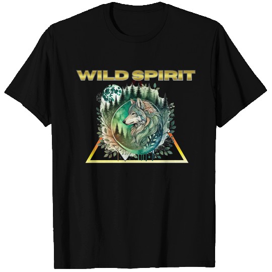 Wild Spirit – Unleash Your Inner Wolf T Shirts