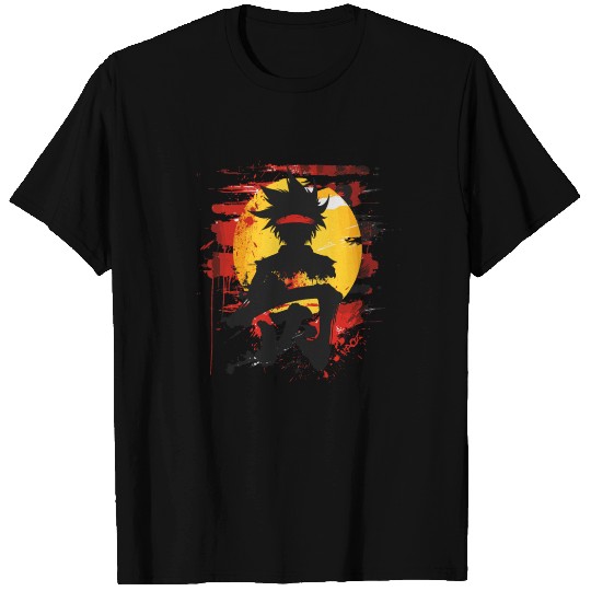 martial arts japanese cartoon style T Shirts