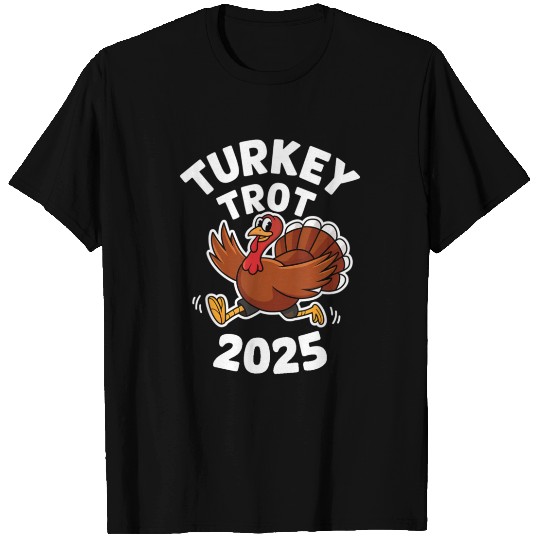 Funny Thanksgiving Turkey Trot 2025 T Shirts