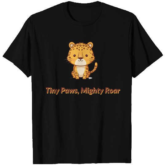 Tiny Paws Mighty Roar Jaguar T Shirts