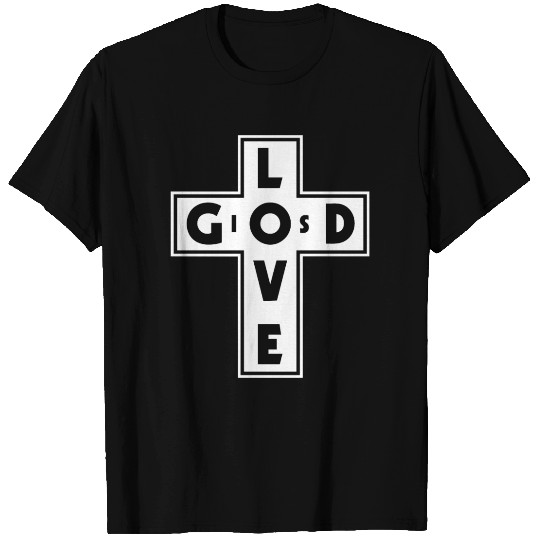 God Is Love Love Jesus Christian Christmas T Shirts