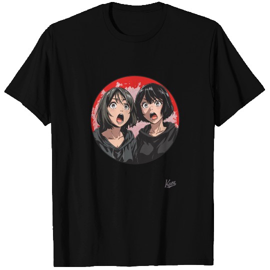 Anime Shock Twins – What the?! T Shirts