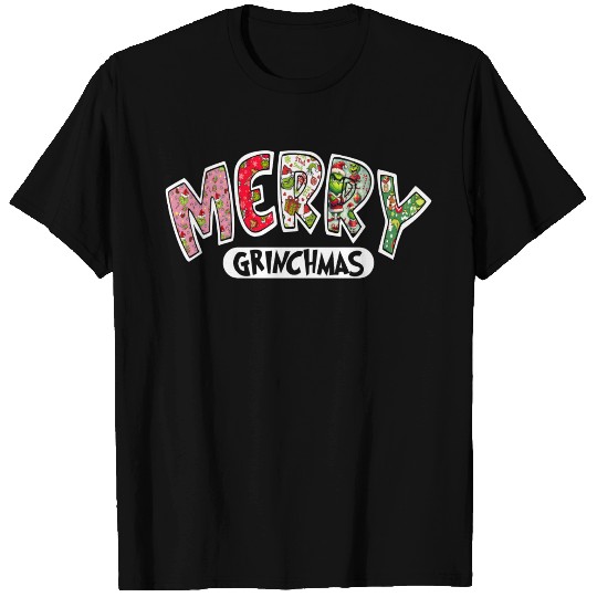 Merry Grin Happy Christmas T Shirts