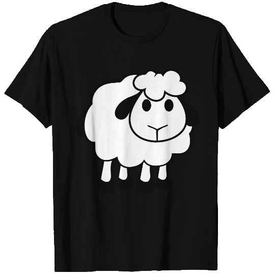 Sheep Baby Standing Cute Lamb Child Cool Comic T Shirts