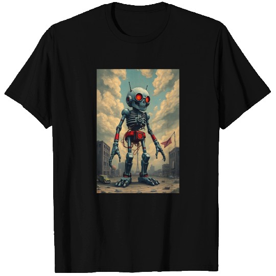 Giant zombie robot T Shirts