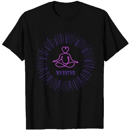 Breathe | Yoga Pose T Shirts