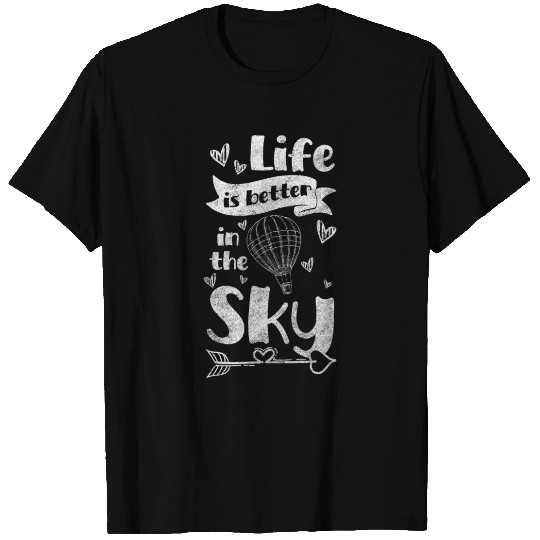 Hot Air Balloon Flame Adventure T Shirts