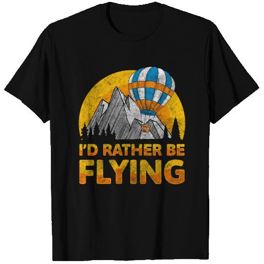 Hot Air Balloon Ride Adventure Hobby T Shirts
