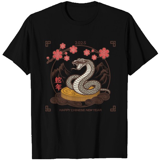 Year of the Snake – 2025 Chinese New Year Design T Shirts
