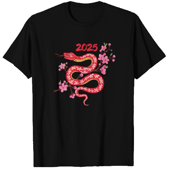 Lunar New Year Happy Chinese New Year Of The Snake T Shirts