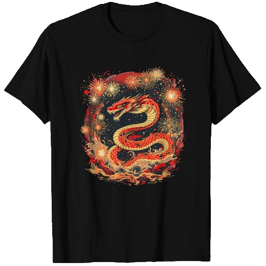 Snake Fireworks T Shirts