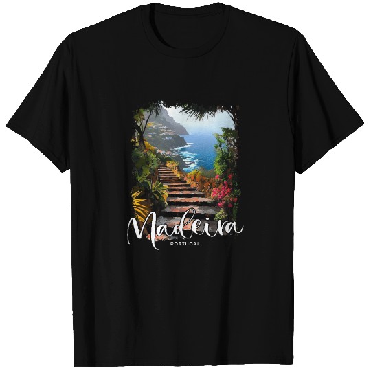 Madeira Island Portugal Vacation Souvenir Travel T Shirts