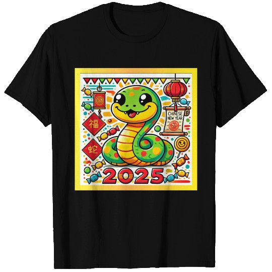 KID'S CUTE CHINESE NEW YEAR OF THE SNAKE 2025 T Shirts