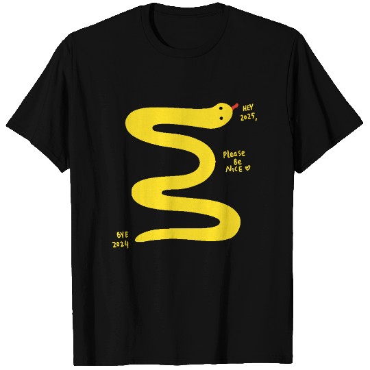 Bye 2024, Hello 2025 - Year of the Snake T Shirts