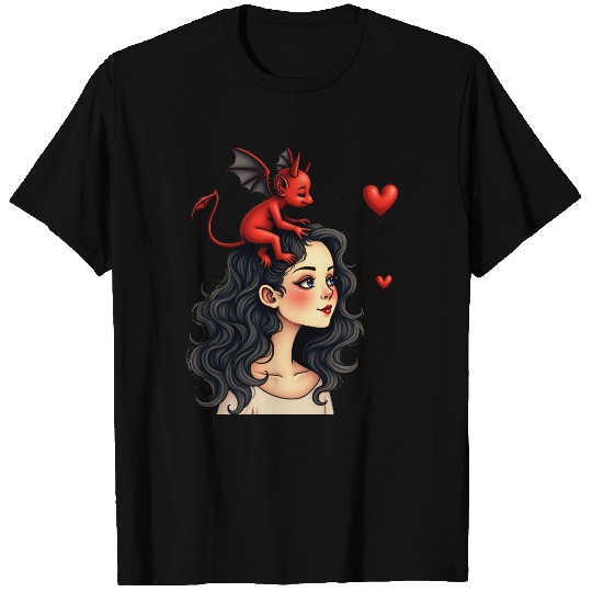 Love devil T Shirts