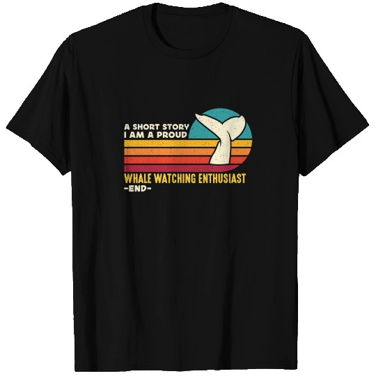Whale Watching A Short Story I Am Marine Biologist T Shirts