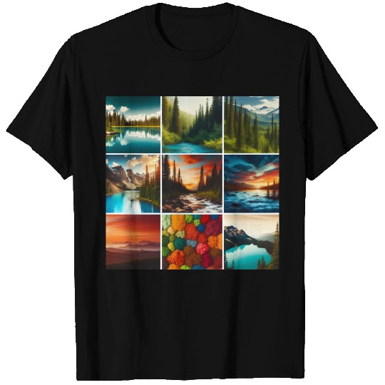 Nature Aesthetic T Shirts