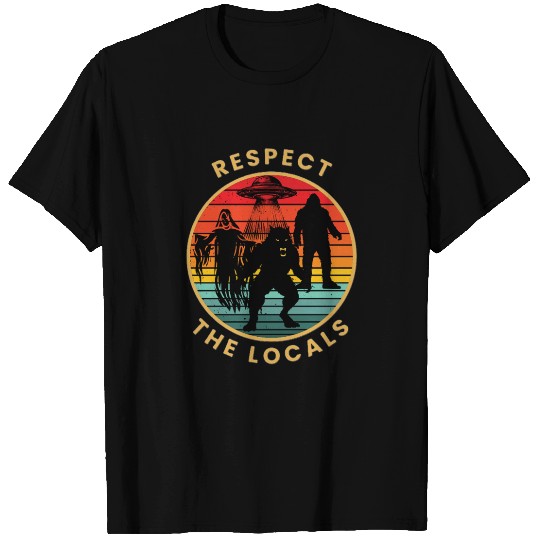 Respect the locals T Shirts