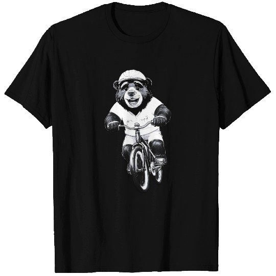 Biker bear T Shirts