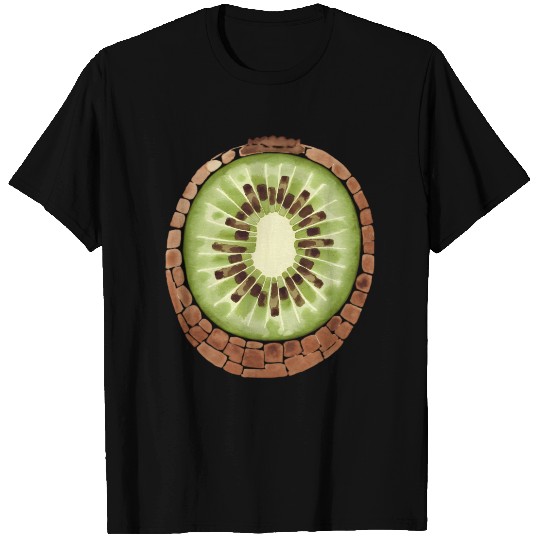 Kiwi Freshness In Green T Shirts