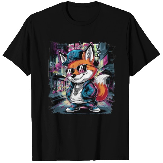 Gangsta Fox Swagger T Shirts