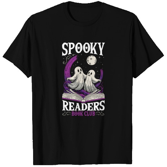 Reader's Bibliophile Spooky Readers Book Club T Shirts