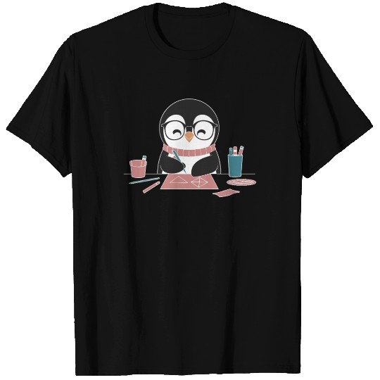 Crafting Hobby Penguin Art Fun T Shirts