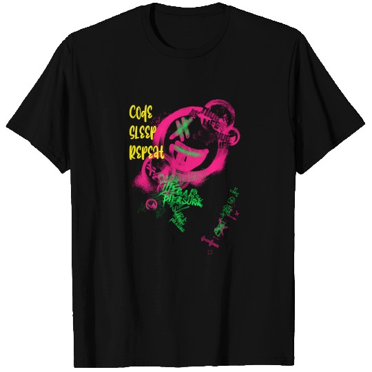 Code Sleep Repeat Programmer T Shirts
