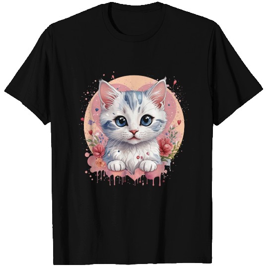 Flower Cat T Shirts