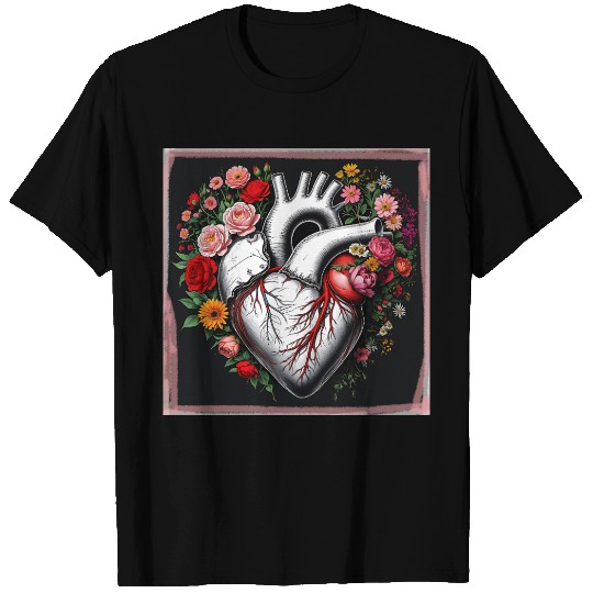 Flower Heart Spring by Tobe Fonseca T Shirts