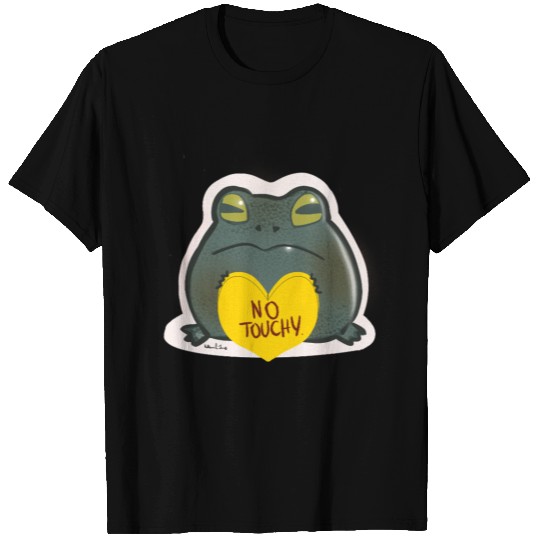 NO Touchy! Grumpy toad. T Shirts