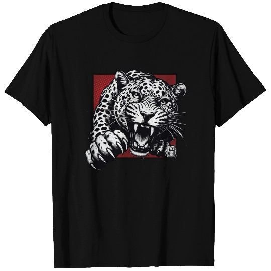 JAGUAR - BLACK JAGUAR - WILD FORCE - ANIMALS - 1 T Shirts