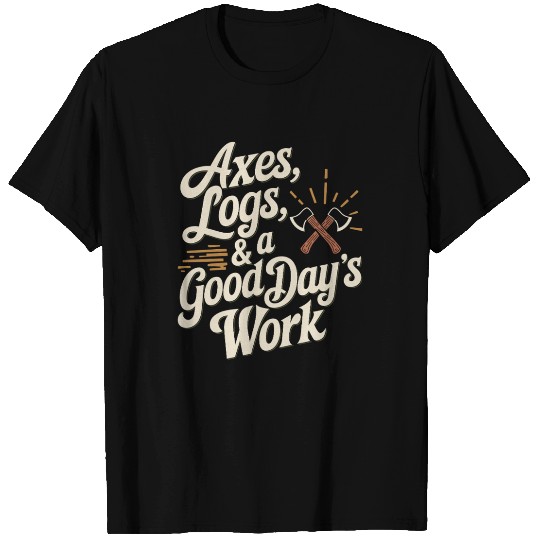 DIY Firewood Processing Wood Splitting Chopping T Shirts