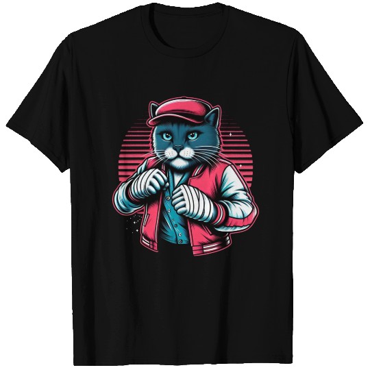 Vintage Street Fighter Cat #Vintage #Streetwear T Shirts