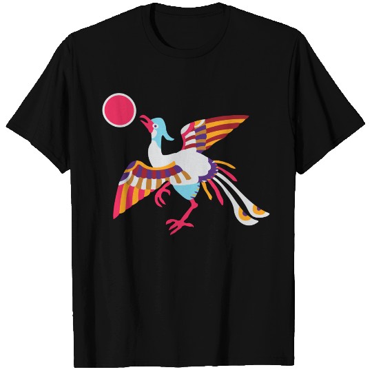 Sparrow Pattern (Paradise Flycatcher) T Shirts
