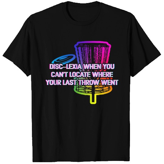 Disclexia Disc Golf Memes Golfer Trending Dad T Shirts
