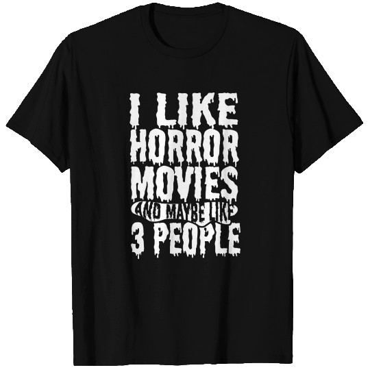 Horror Movies Introvert Horror Movie Fans Movies T Shirts