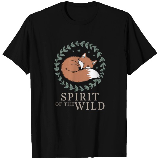 Cottagecore Spirit of the Wild Fox T Shirts