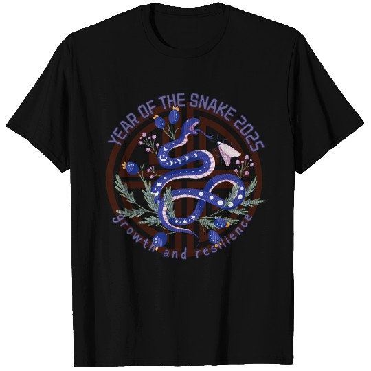 Year of the Snake 2025 | Lunar Zodiac Symbol T Shirts