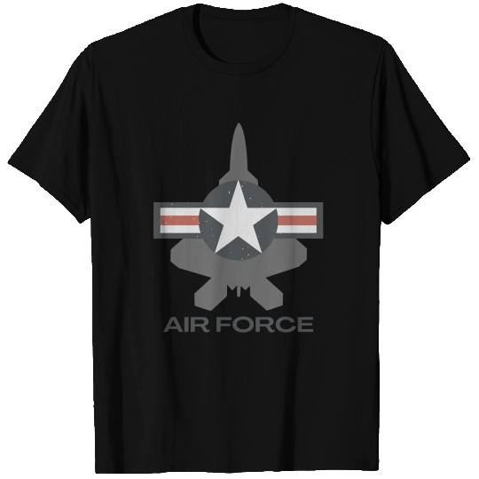 F-22 Raptor Patriotic Roundel T Shirts