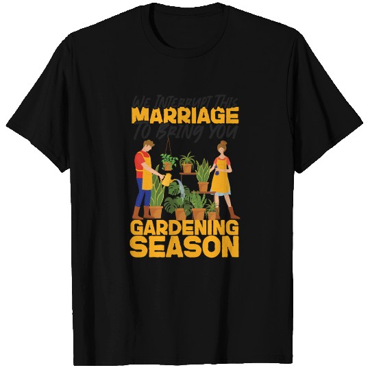 Plant Lover Gardening Husband Wife T Shirts