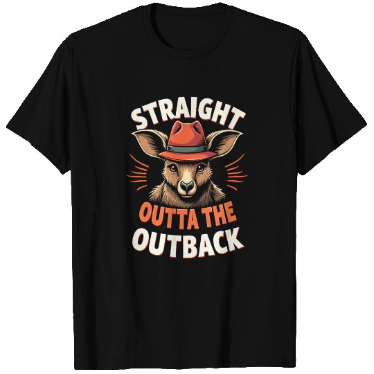 Wallaby Australian Wildlife Marsupial Nature T Shirts