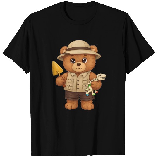 Teddy bear archaeologist T Shirts