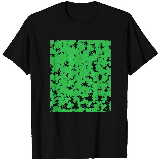 Lucky Shamrock Hearts – St. Patrick’s Day Green T Shirts