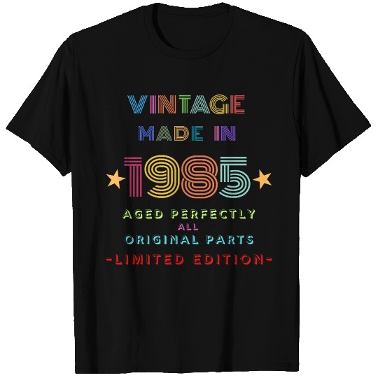 Vintage Made In 1985 T Shirts