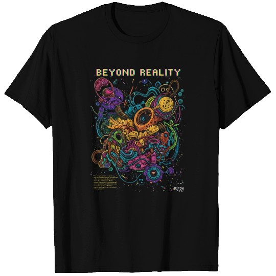 Psychedelic Sci-Fi Design T Shirts