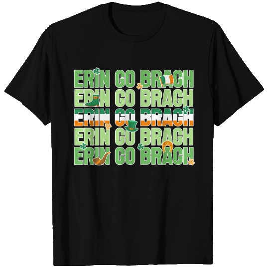 St. Pattys Day Erin Go Bragh Ireland Forever Lucky T Shirts