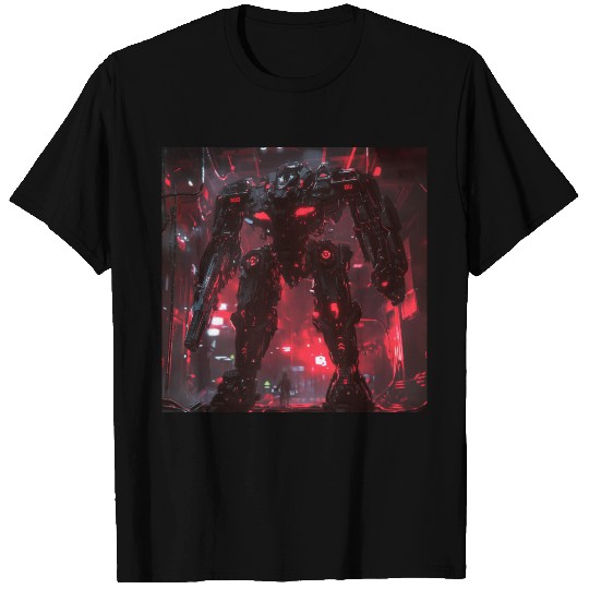 Crimson Labyrinth Mech T Shirts