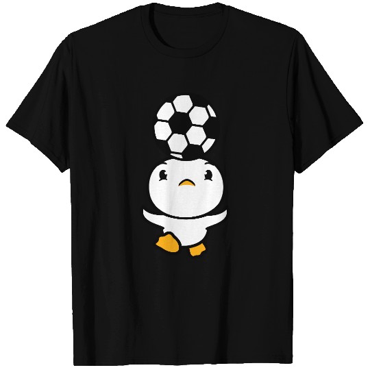 Duck Plays Soccer Header Ball Balancing Head Fun T Shirts